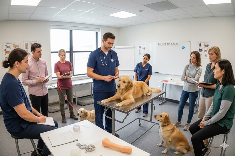 Formation Premiers Secours Chiens et Chats